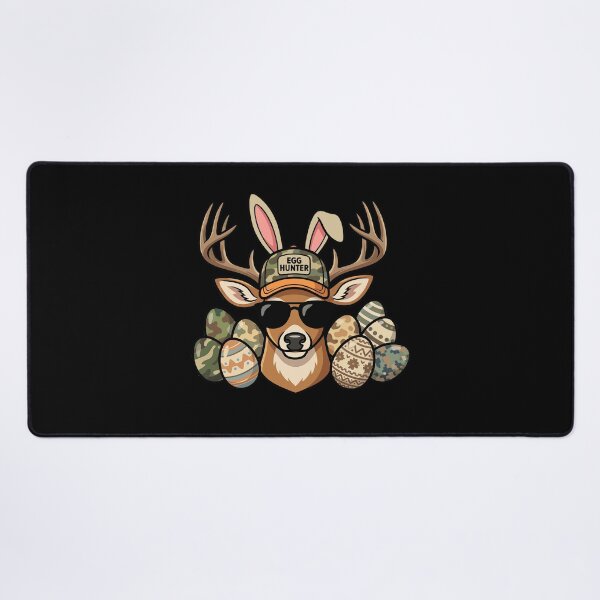 Item preview, Easter Egg Hunter Deer Bunny Antlers designed and sold by KroghDs.