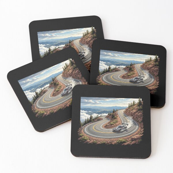 Item preview, Pikes Peak Colorado Motorsport Illustration designed and sold by enzoade.