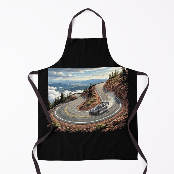 Item preview, Pikes Peak Colorado Motorsport Illustration designed and sold by enzoade.