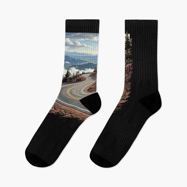 Item preview, Pikes Peak Colorado Motorsport Illustration designed and sold by enzoade.