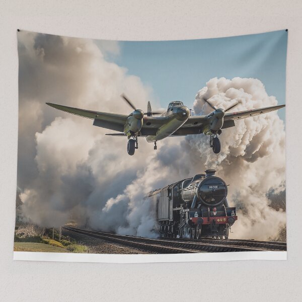 Item preview, Thunder Above the Rails designed and sold by Skyframe Aviation.