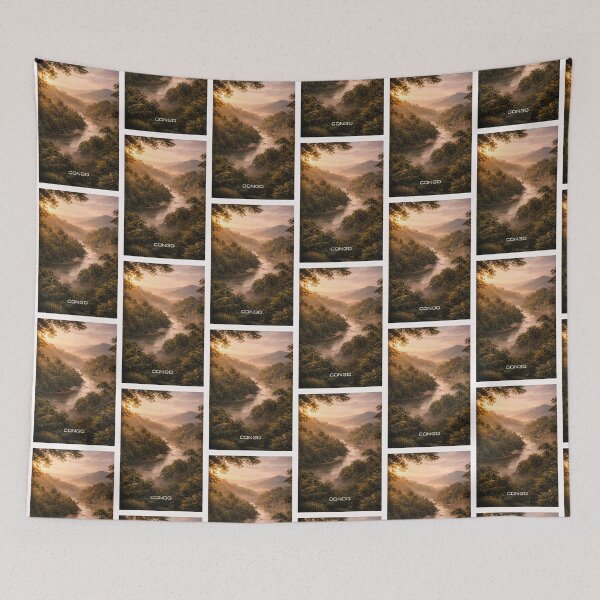 Item preview, Congo Travel Art designed and sold by Thistle-TShop.