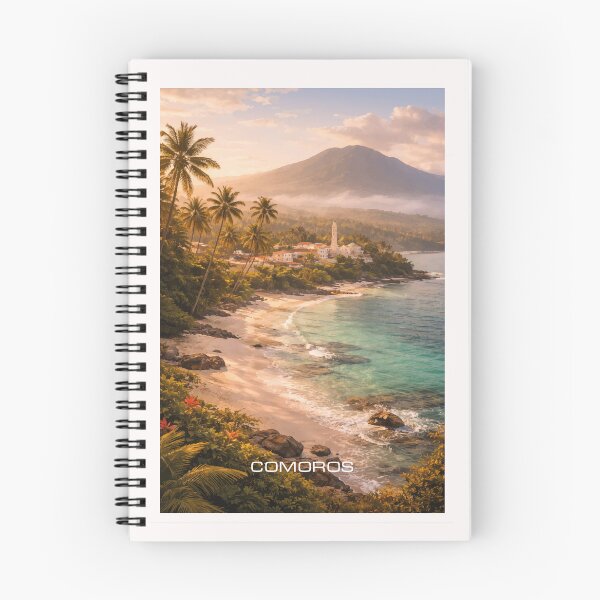 Item preview, Comoros Travel Art designed and sold by Thistle-TShop.