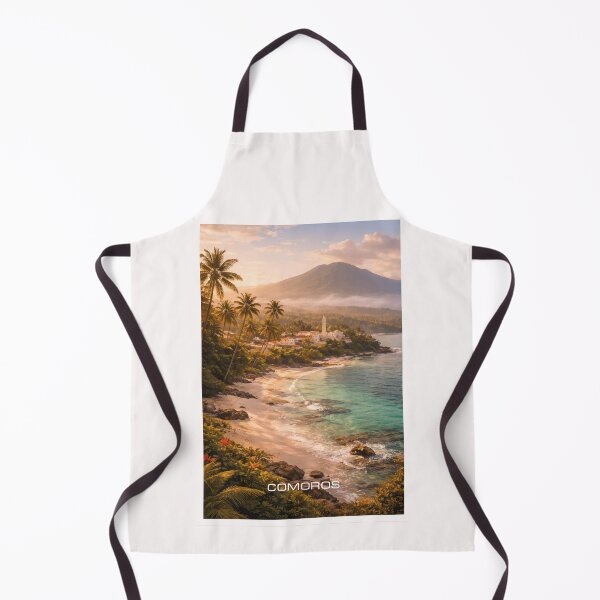 Item preview, Comoros Travel Art designed and sold by Thistle-TShop.