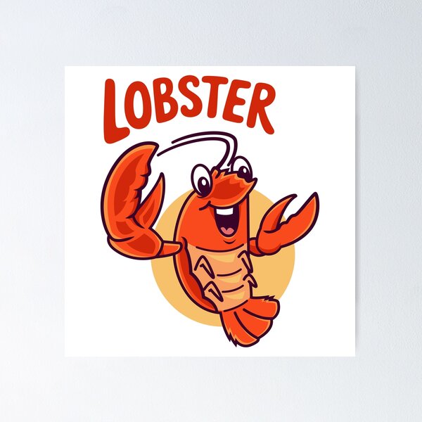 Item preview, Vintage Lobster Illustration 2 designed and sold by mcraft studio.
