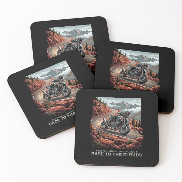 Item preview, Pikes Peak Summit Challenge Racing Illustration designed and sold by enzoade.