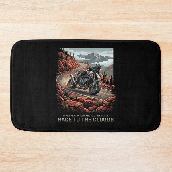 Item preview, Pikes Peak Summit Challenge Racing Illustration designed and sold by enzoade.