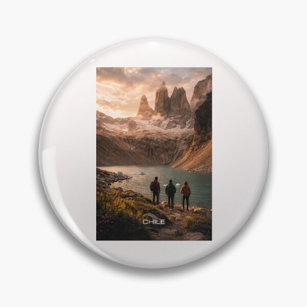 Item preview, Chile Travel Art designed and sold by Thistle-TShop.