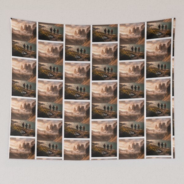 Item preview, Chile Travel Art designed and sold by Thistle-TShop.