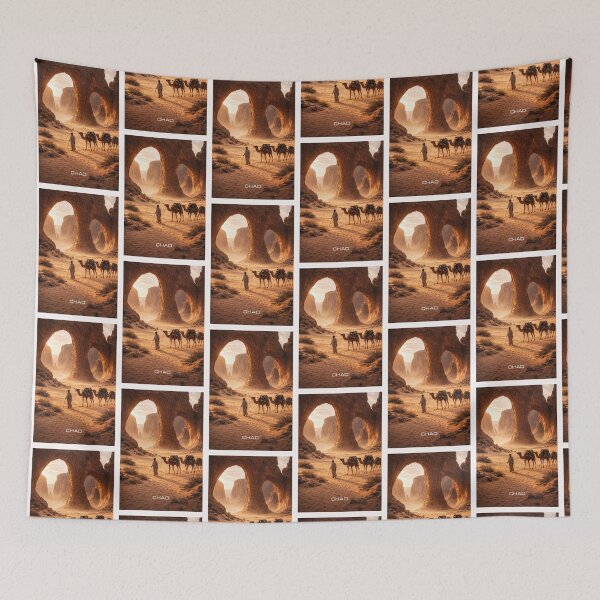 Item preview, Chad Travel Art designed and sold by Thistle-TShop.