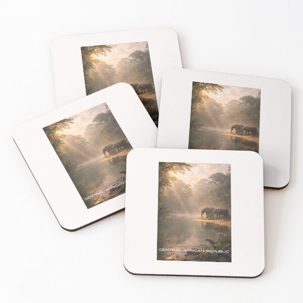 Item preview, Central African Republic Travel Art designed and sold by Thistle-TShop.