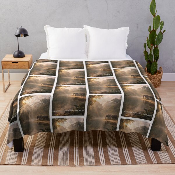 Item preview, Central African Republic Travel Art designed and sold by Thistle-TShop.