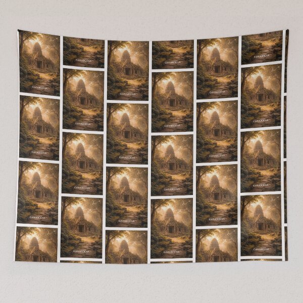 Item preview, Cambodia Travel Art designed and sold by Thistle-TShop.