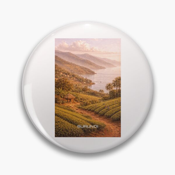 Item preview, Burundi Travel Art designed and sold by Thistle-TShop.
