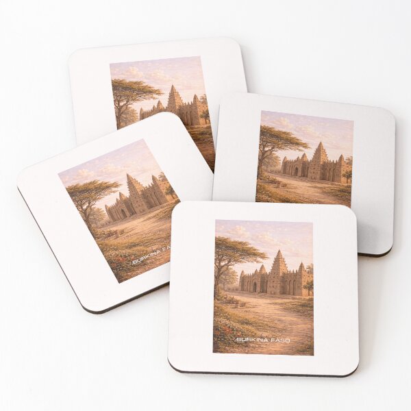 Item preview, Burkina Faso Travel Art designed and sold by Thistle-TShop.