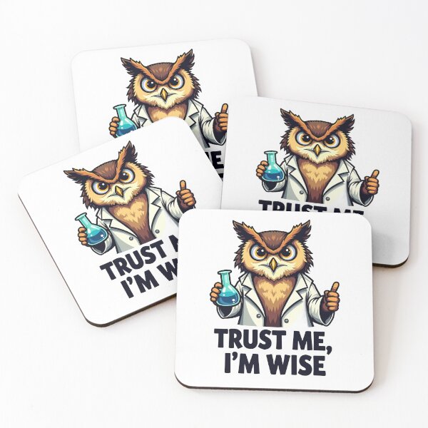Item preview, Scientist Owl Lab designed and sold by BysonDesigns.