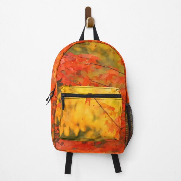 Item preview, Vibrant Autumn Foliage with Brilliant Red and Golden Leaves – Fine Art Nature Photography designed and sold by M.ALK.Watercolor.