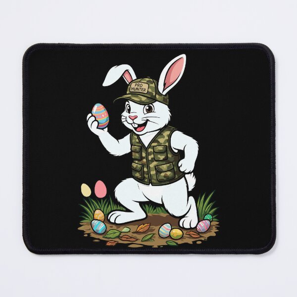 Item preview, Easter Hunting Egg Hunter Bunny designed and sold by KroghDs.