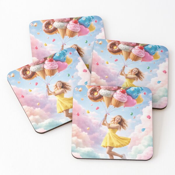 Item preview, Whimsical Ascent: Sweet Dreams and Cotton Candy Clouds designed and sold by Jason123za.