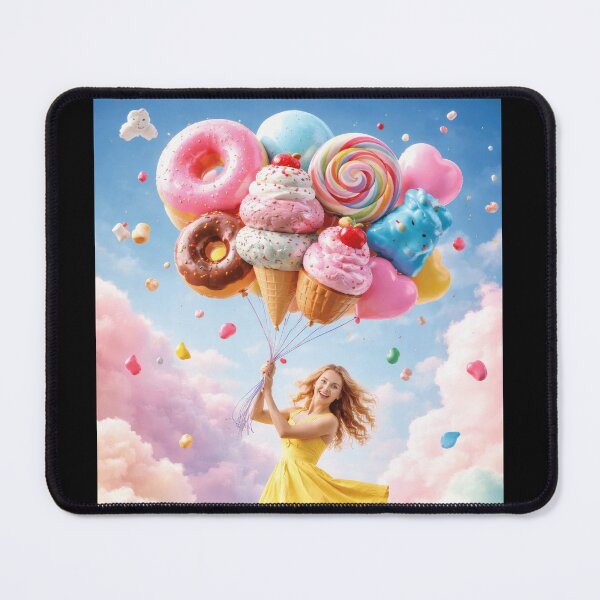 Item preview, Whimsical Ascent: Sweet Dreams and Cotton Candy Clouds designed and sold by Jason123za.