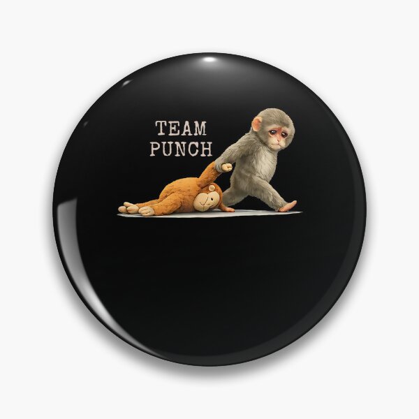 Item preview, Copy of Copy of Baby Monkey Punch with Plush Toy, Emotional Support Gifts for Animal Lover designed and sold by kashiart.