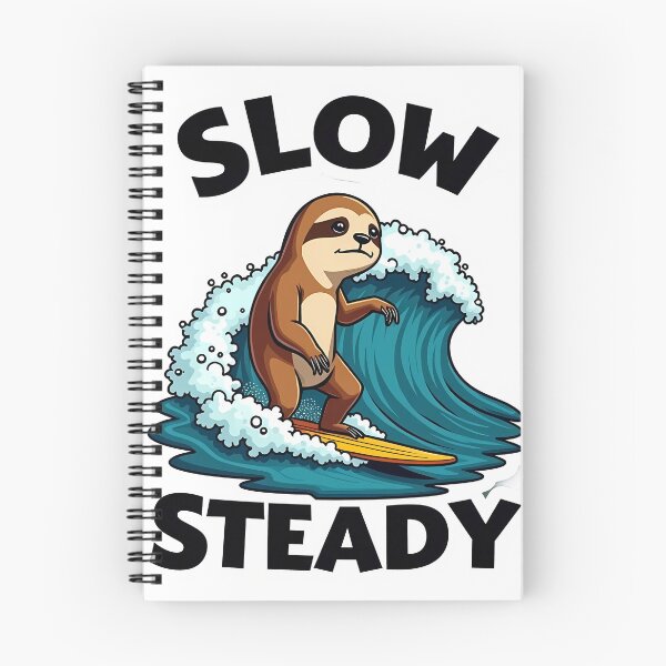 Item preview, Surfer Sloth Wave designed and sold by BysonDesigns.