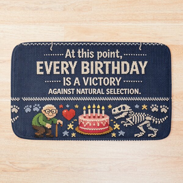 Item preview, Victory Against Natural Selection Funny Birthday Design designed and sold by Mauswohn.
