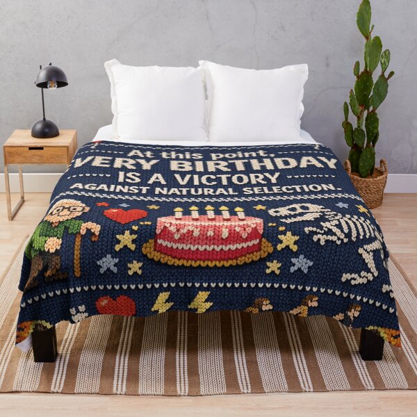 Item preview, Victory Against Natural Selection Funny Birthday Design designed and sold by Mauswohn.