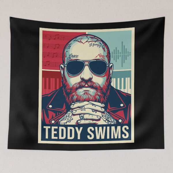 Item preview,  Teddy Swims Hope Style Retro Poster Art  designed and sold by DamianRoy88.