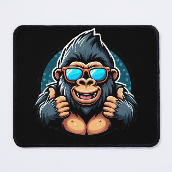 Item preview, Thumbs Up Gorilla – Jungle Positivity Vibes designed and sold by Dogandesighn.