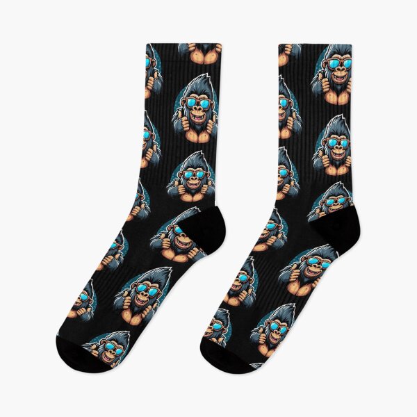 Item preview, Thumbs Up Gorilla – Jungle Positivity Vibes designed and sold by Dogandesighn.