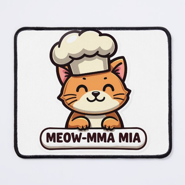 Item preview, Chef Cat Pizza designed and sold by BysonDesigns.