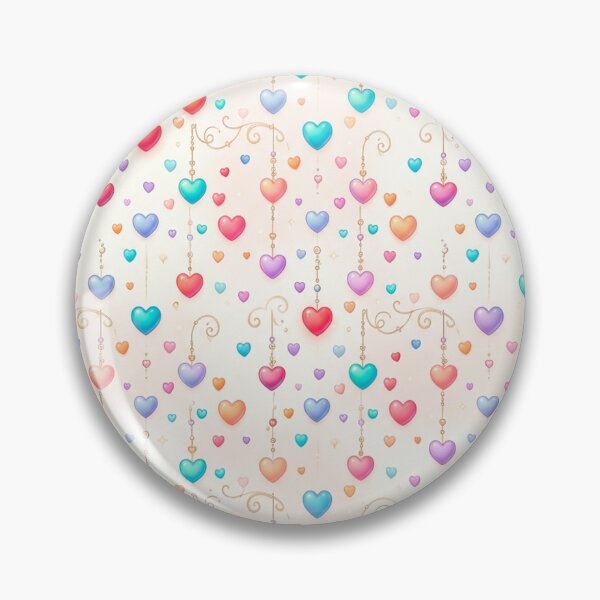 Item preview, Heart necklace dream pattern – Sweet dream world design designed and sold by Herzbaumatelier.