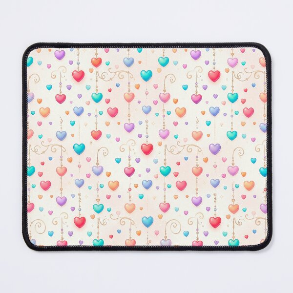 Item preview, Heart necklace dream pattern – Sweet dream world design designed and sold by Herzbaumatelier.
