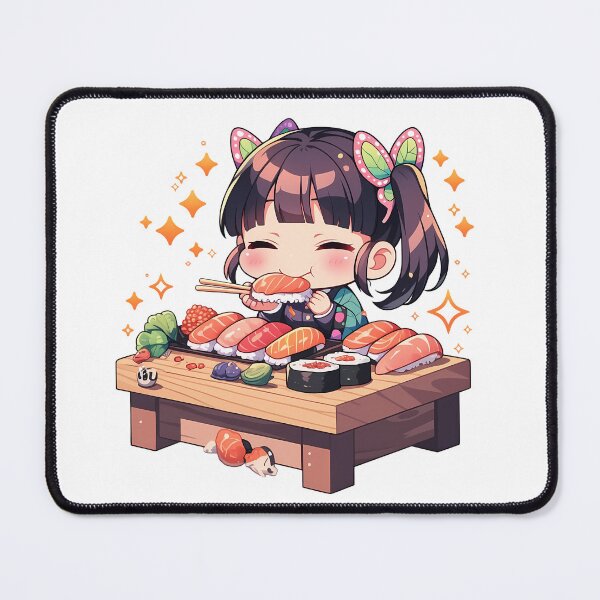 Item preview, Kanao Tsuyuri Demon Slayer Chibi Sushi Sparkle designed and sold by Spraykart.
