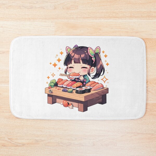 Item preview, Kanao Tsuyuri Demon Slayer Chibi Sushi Sparkle designed and sold by Spraykart.