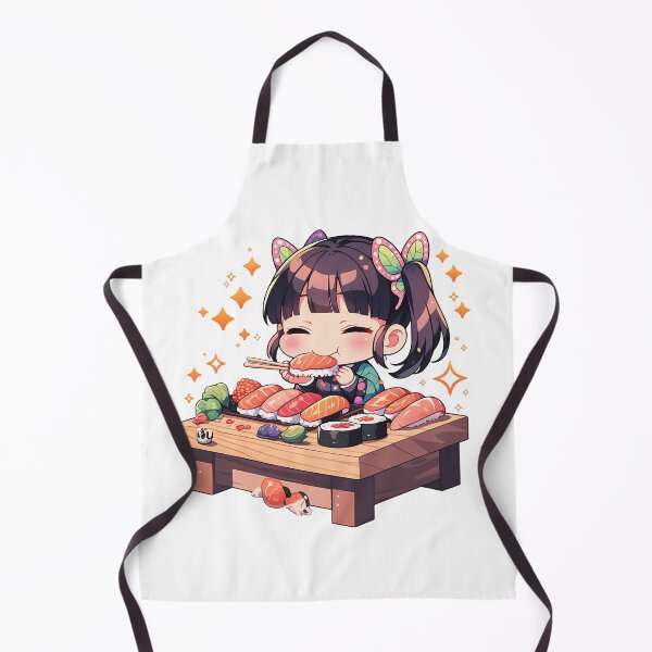 Item preview, Kanao Tsuyuri Demon Slayer Chibi Sushi Sparkle designed and sold by Spraykart.