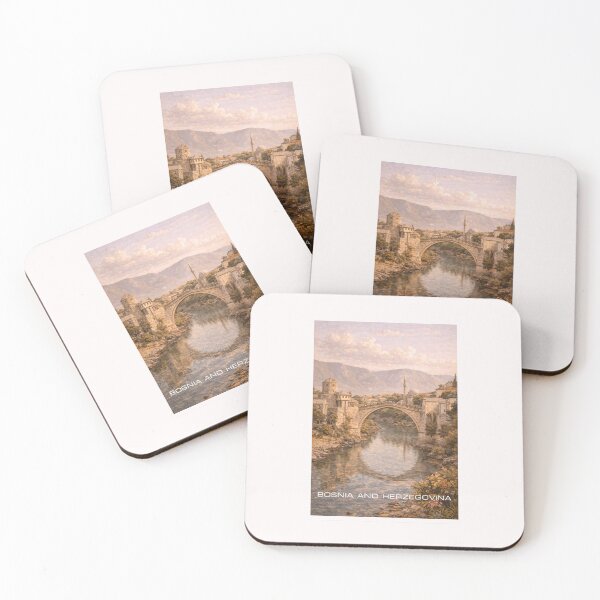 Item preview, Bosnia and Herzegovina Travel Art designed and sold by Thistle-TShop.