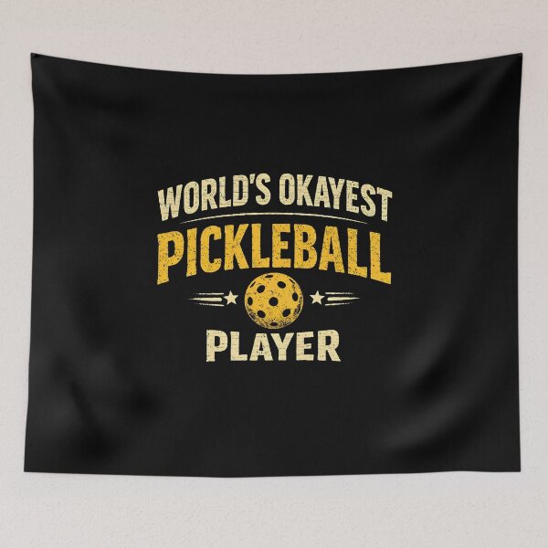 Item preview, World's Okayest Pickleball Player designed and sold by JODYSMORGAN.