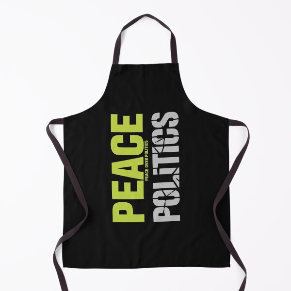 Item preview, Peace Over Politics Split Shirt | Clean Minimal Streetwear Tee designed and sold by GeniePixel.