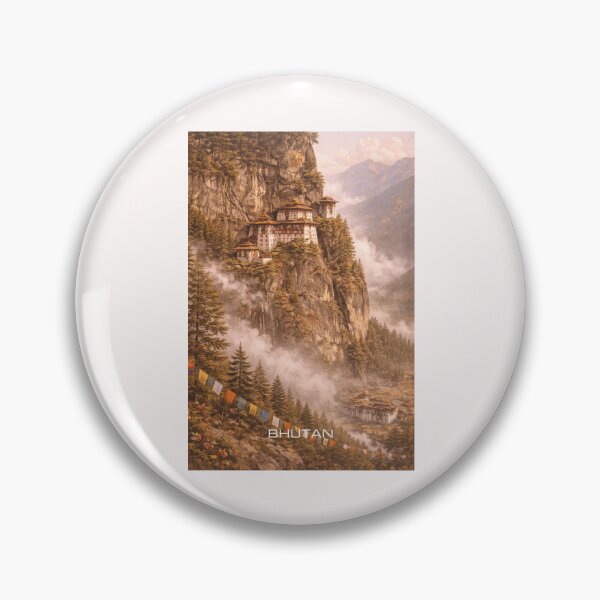 Item preview, Bhutan Travel Art designed and sold by Thistle-TShop.