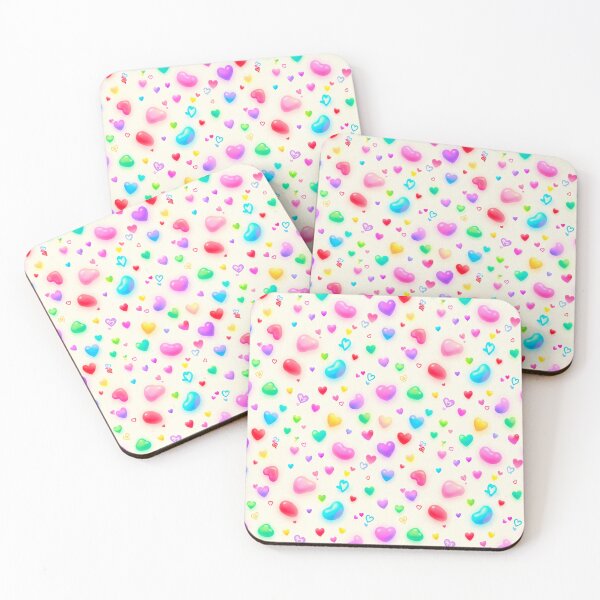 Item preview, Heart-Jellybean Mix – Sweet Dream Worlds Pattern Design designed and sold by Herzbaumatelier.