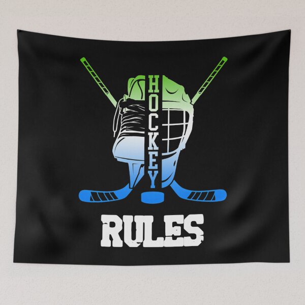 Item preview, Hockey Rules Give It Your Best Shot designed and sold by Ryan Robertson.