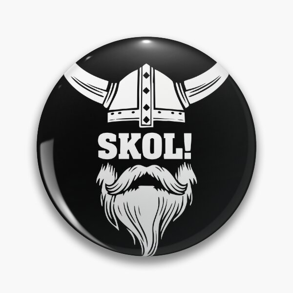 Item preview, Viking Skol Horned Helmet Beard Mascot designed and sold by PixelStudioBe.