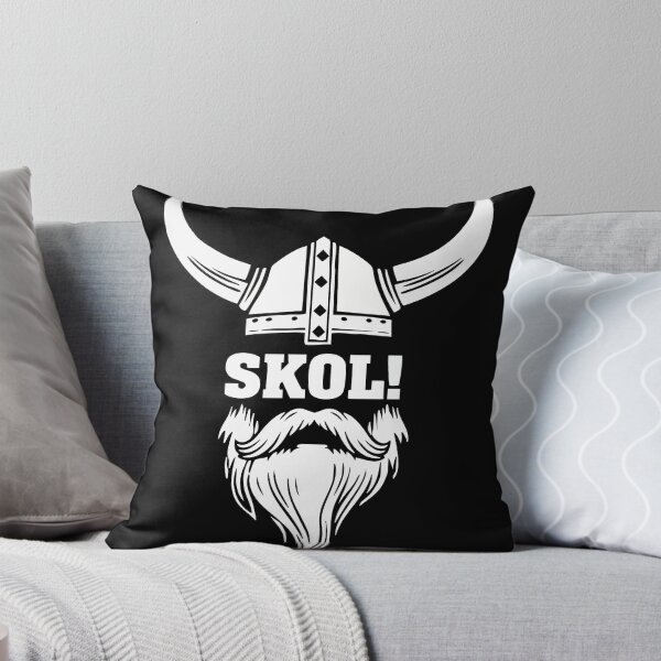Item preview, Viking Skol Horned Helmet Beard Mascot designed and sold by PixelStudioBe.