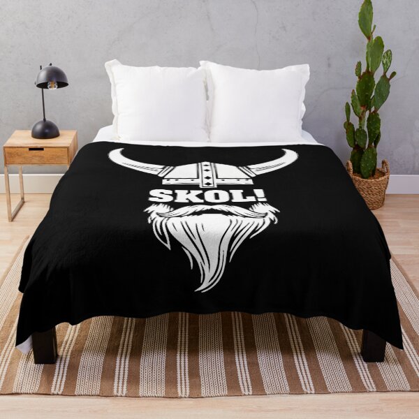 Item preview, Viking Skol Horned Helmet Beard Mascot designed and sold by PixelStudioBe.