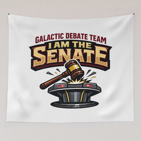 Item preview, Galactic Debate Team I Am The Senate designed and sold by agearb.