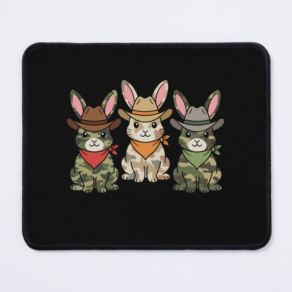 Item preview, Western Easter Cowboy Bunnies for Kids designed and sold by KroghDs.