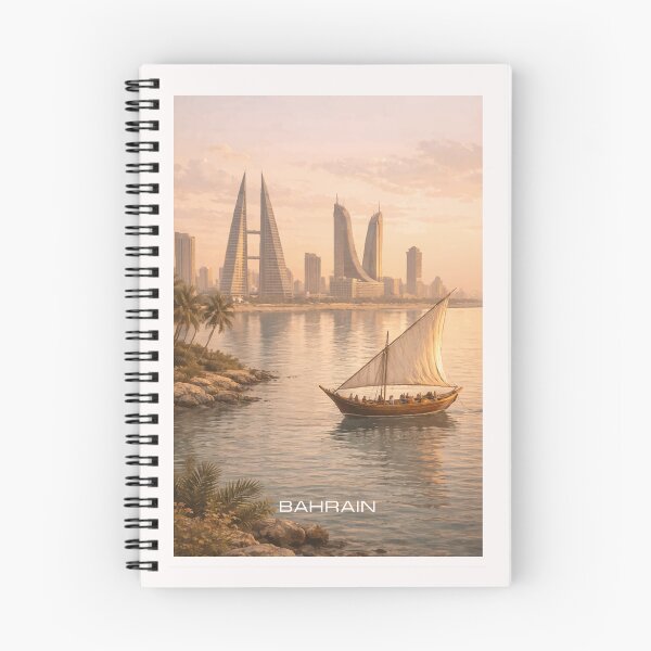 Item preview, Bahrain Travel Art designed and sold by Thistle-TShop.