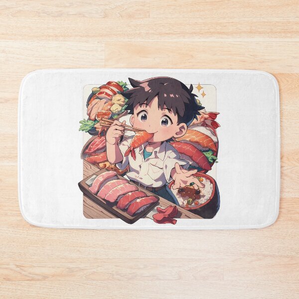 Item preview, Shinji Ikari Neon Genesis Evangelion Sushi Overload designed and sold by Spraykart.